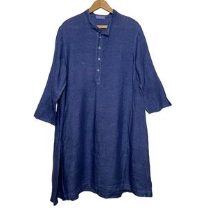 Shades Jasmine Tunic Dress - Handkerchief Linen